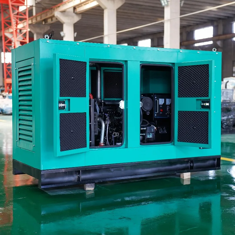 Super Silent Diesel Generators 30KW Industrial Genset Diesel Generator Set for Factory Construction Standby Power Supply Custom