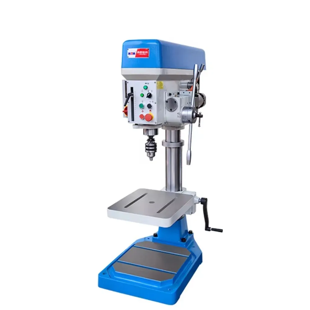 Industrial Grade Bench Drill with Automatic Feed  Powerful Electric Threading and Tapping Machine