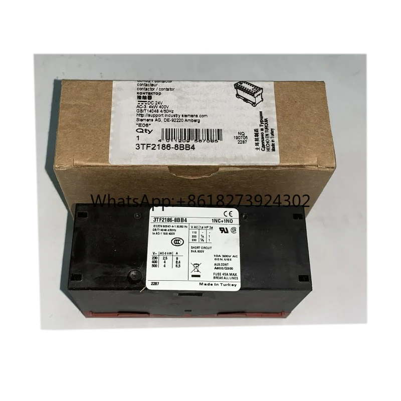 

New 3TF2186-8BB4 Contactor Relay Fast Shipping