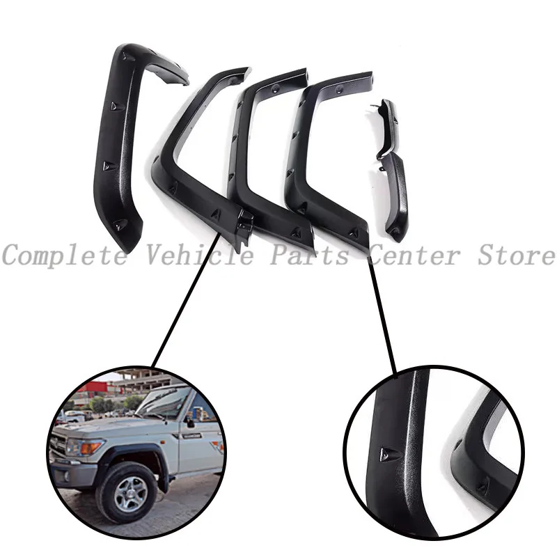 High Quality Wheel Arch Extension Fender Flares For Toyota Land Cruiser LC79 Pickup Off Road Accessories view 2