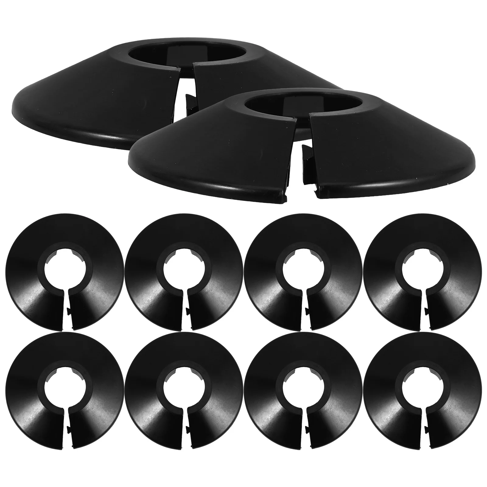 

10Pcs Pipe Cover Decoration Plastic Plumbing Fittings Cover for Bathroom Radiator Valve Faucet Concealing Pipe Covers