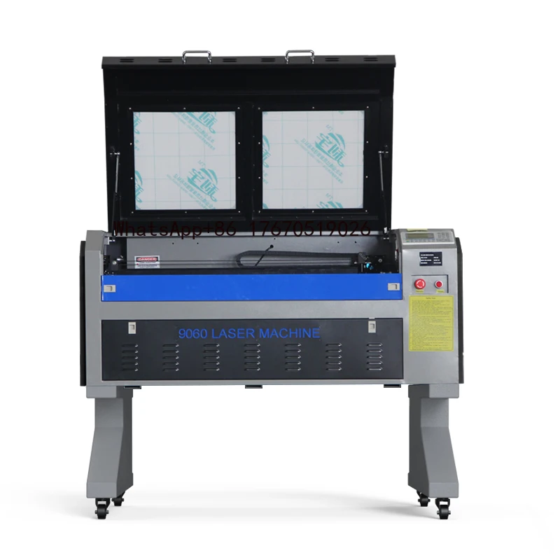 2026-LightBurn Compatible Door to Door Shipment 6090 130W Co2 Engraver Cutting Machine for Foils Foam and Textiles