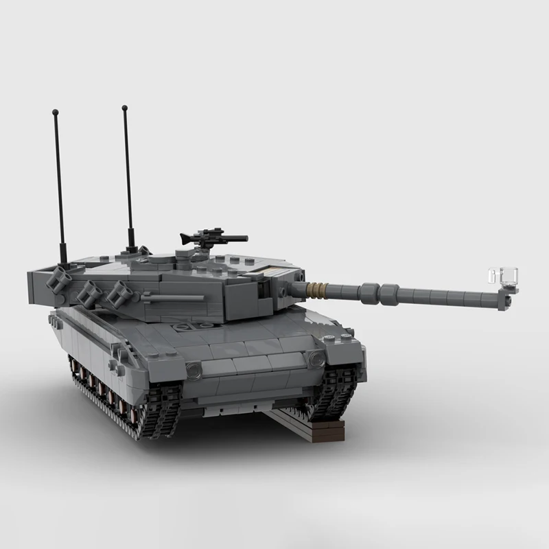 Oorlogstank Model Militaire serie Aanval Wapens Oorlogsluipaard Set Modulaire montage MOC Bouwsteen Technologie Baksteen Speelgoed Kerstcadeau