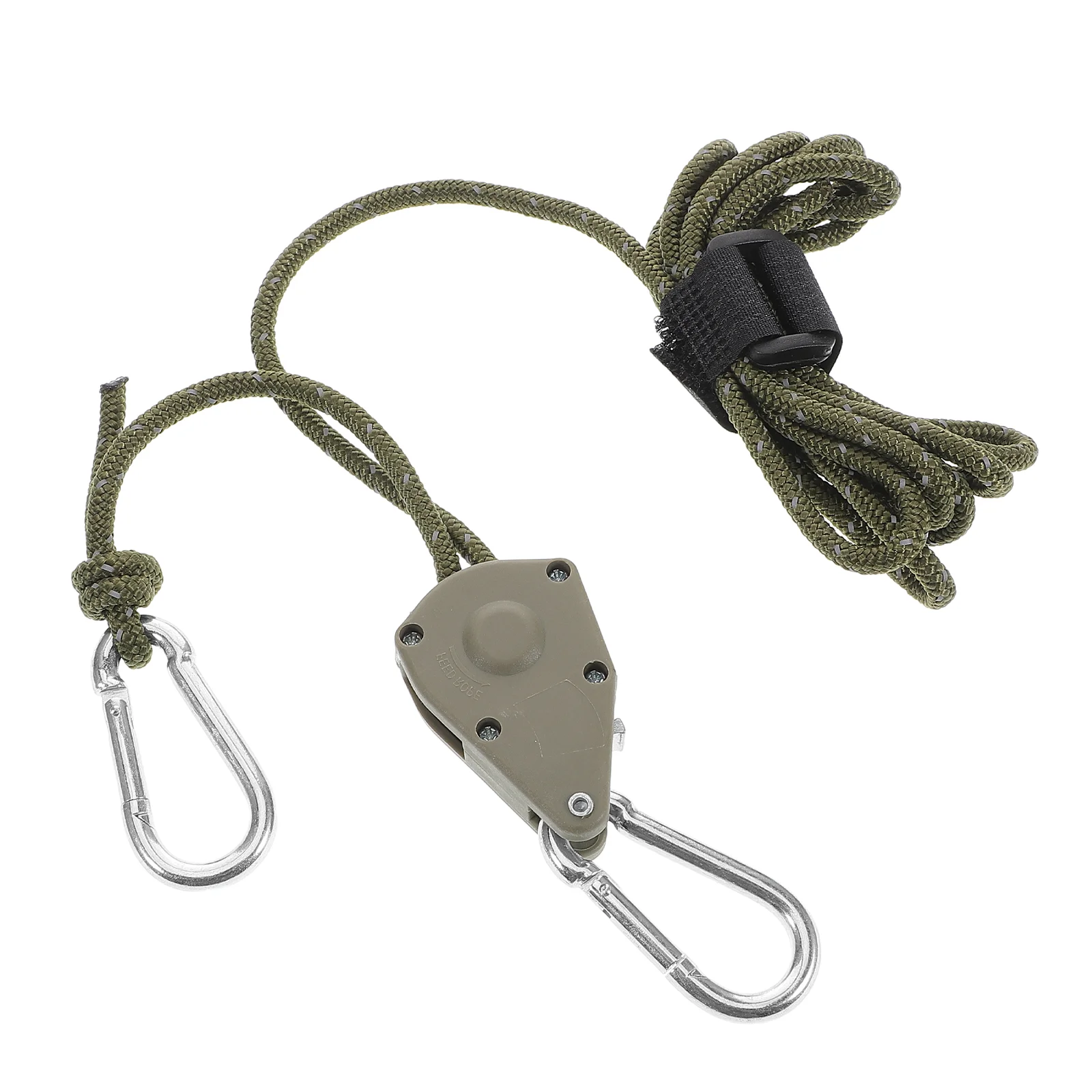 4 Pcs Reflective Windproof Rope Camping Tent Adjustable Hanger Car Awning Retractable Belt