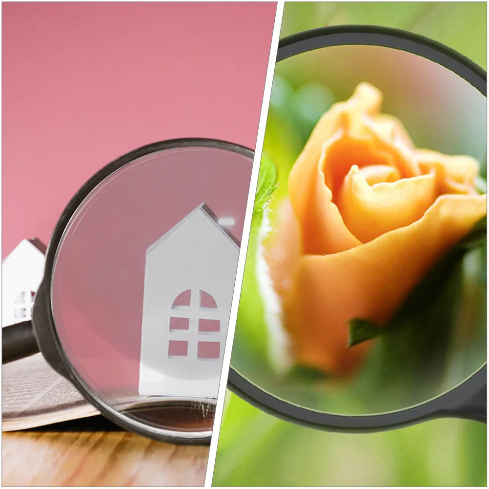 

10Pcs Magnifier Making Lens Set Double Sided Convex Lens Acrylic Material Wide Compatibility for Telescopes and Magnifiers Clear