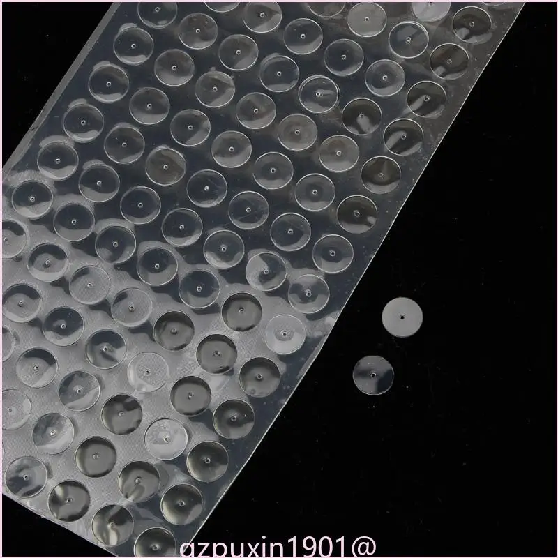 

57QA 300PEECES/SET Комфортные серьги Опочки Стабилизаторы Пластиковая подушка серьги