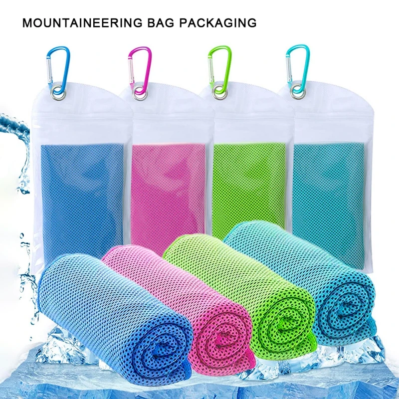 Sports Quick-dry Towels Cooling Towel Microfiber Instant Cool Ice Face Towels For Gym Swimming Yoga Running Portable Towels