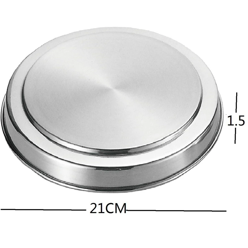4Pcs Stainless Steel Hob Covers Stove Plate Top Cooker Protector Kit Set Utensils 17/21CM Kitchen Accessories-A23R - view 3