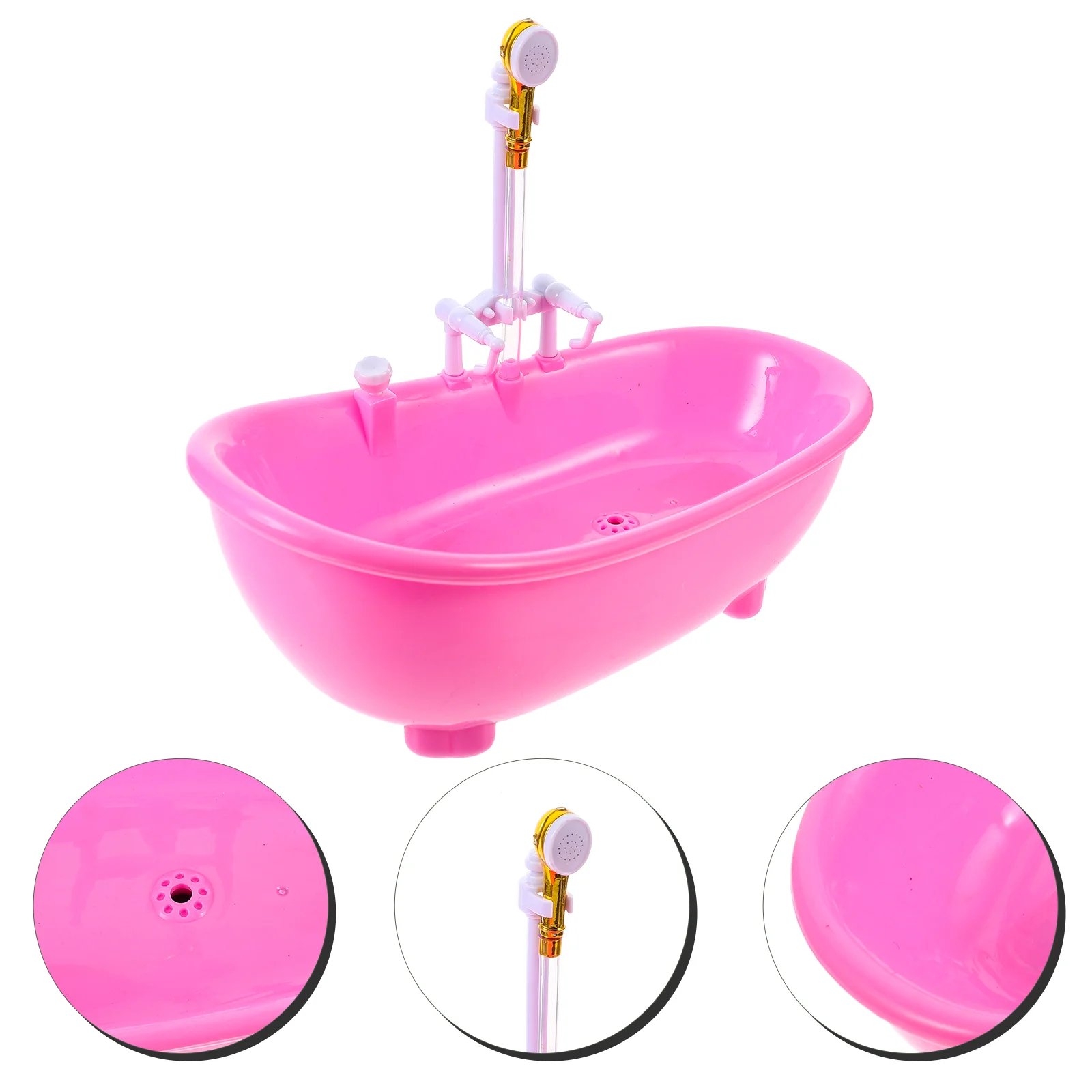 

Tub with Shower Bathtub Infant Swimming Pool Set Electric Newborn outside Kids Toys