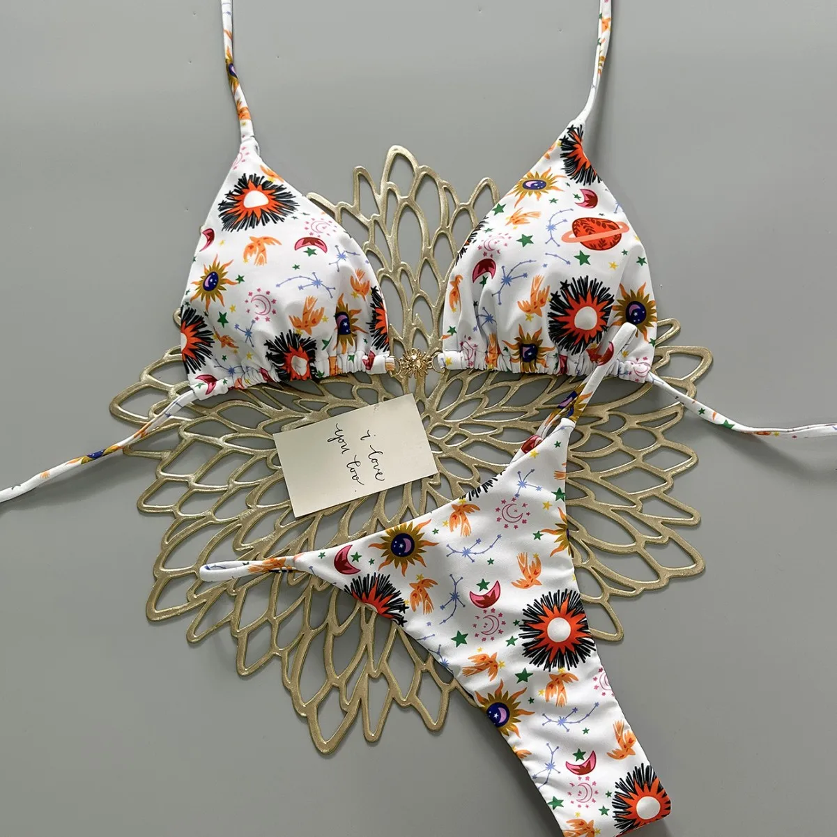 Fanan 2026 Summer Sexy Bikini Swimsuit New Model Separate Female Beach Swimwear Trendy Elegant Fashionable Pool Party Beachwear