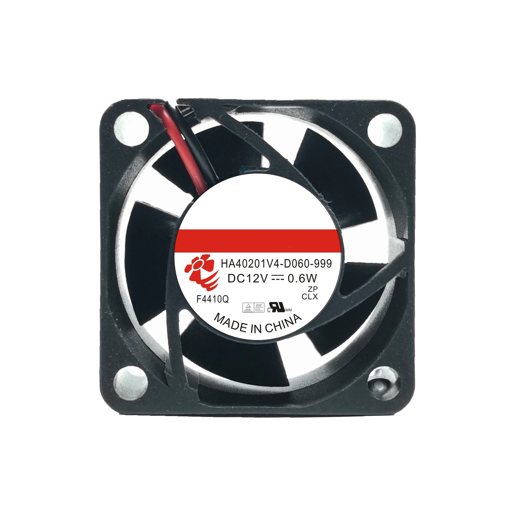 

Cooling Fan HA40201V4-D060-999 DC 12V 0.6W 4cm 4020 40x40x20mm