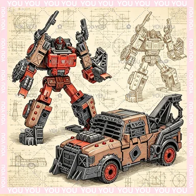 

Transforming Toys de Hasbro, Legacy Evolution Scraphook, Figuras de Anime, Robots Coleccionables