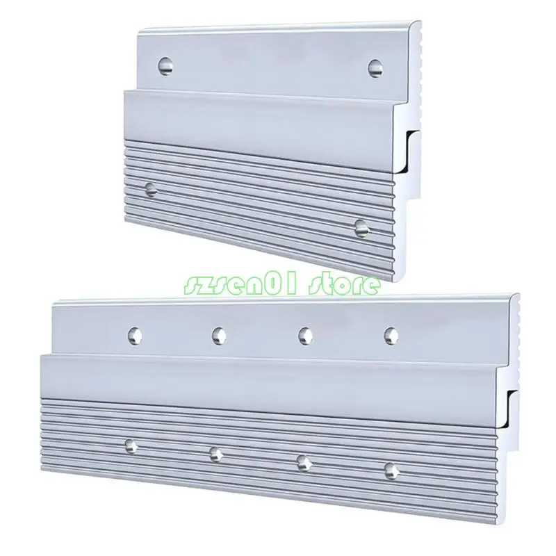 G32A French Cleat Picture Picture Hanger Metal Mounting Brackets Hanging Picture Hanger Aluminium Z Langer for Photo Frame #2