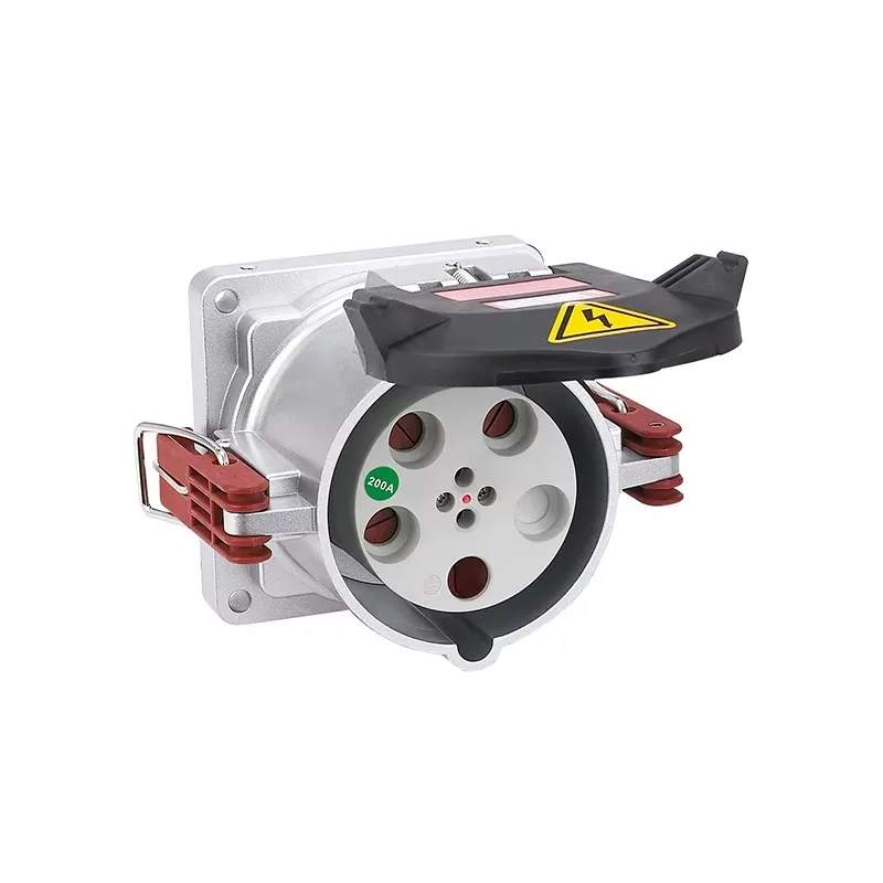 IP67 Industrial Plugs & Sockets – 250A 5P CEE/IEC Standard, Large Amp Electric Splitter (3/4 Way) with Metal- & Aluminum