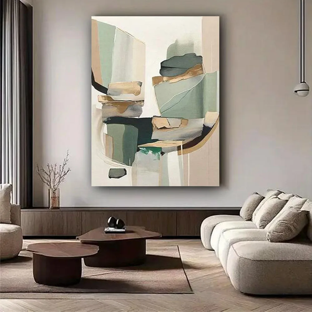 الحديثة كبيرة رسم الجدار ملصق فني 100% رسمت باليد زهرة النفط اللوحة على قماش صورة لغرفة المعيشة ديكور المنزل الفني