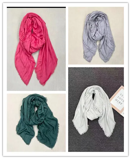 

2024 autumn and winter new products popular Liuqiao classic fashion sunscreen scarf 4 colors