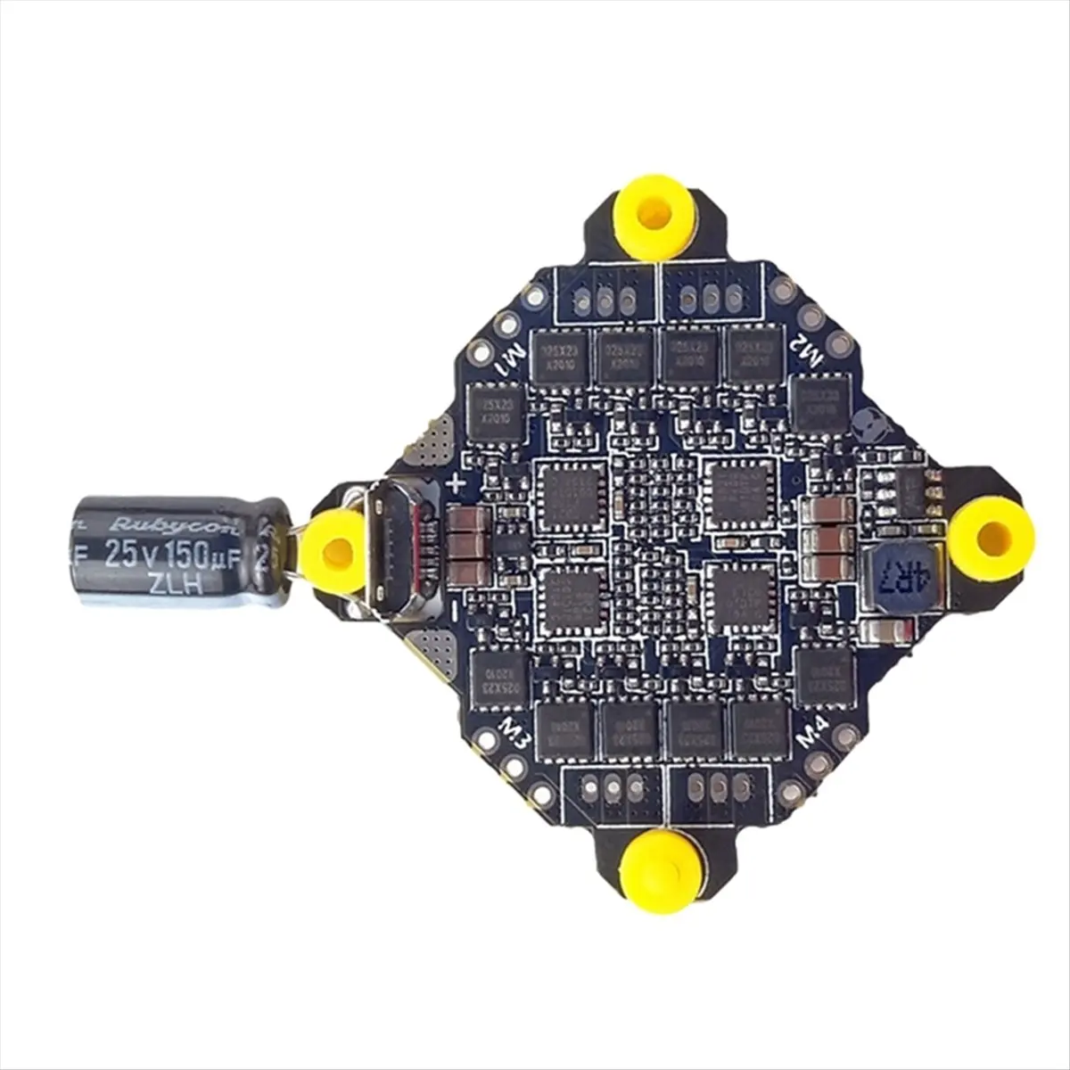 

*ESTR F411 AIO Flight Controller Blheli-S F4 15A OSD BEC BL-S 1-3S 4In1 ESC MATEKF411 for RC Drone FPV Racing