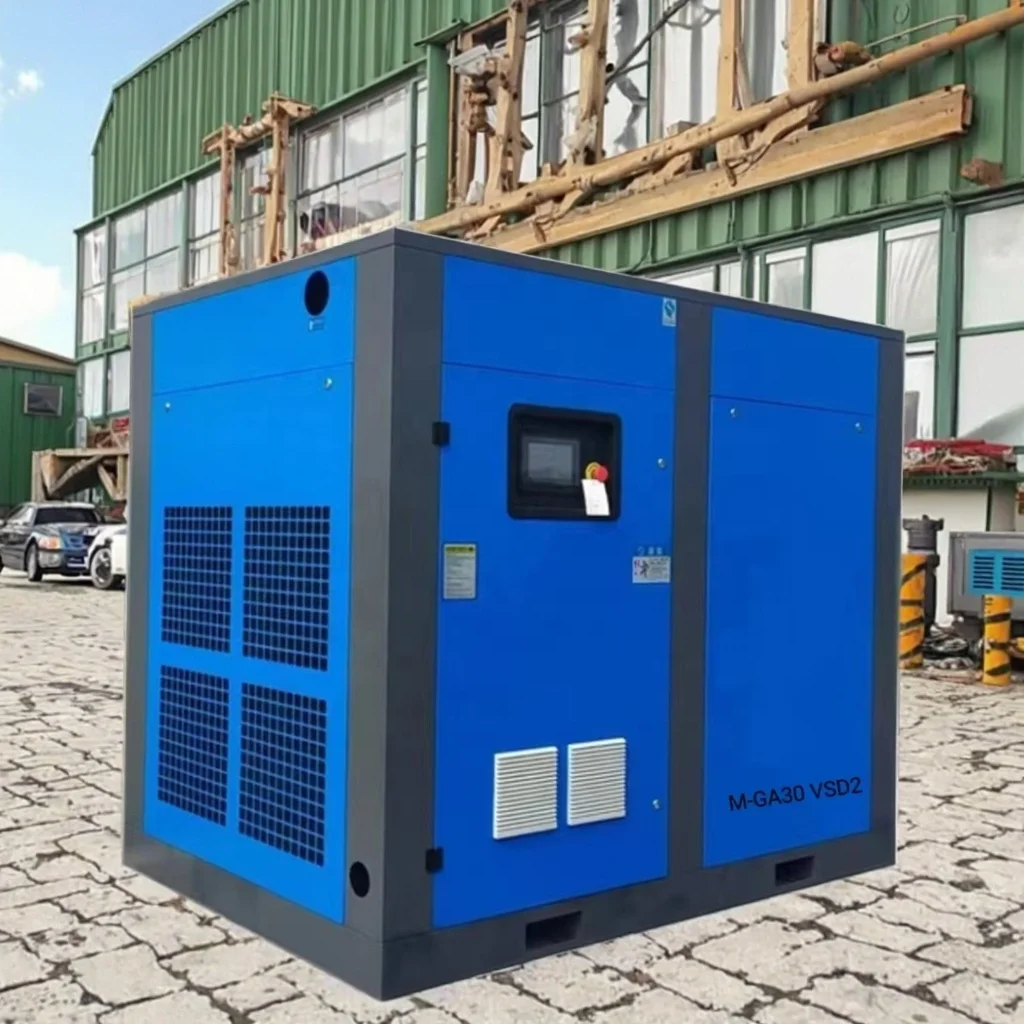 Good Price 30KW 40HP Two-Stage Permanent Magnet VSD Screw Air Compressor for Chemical Industry