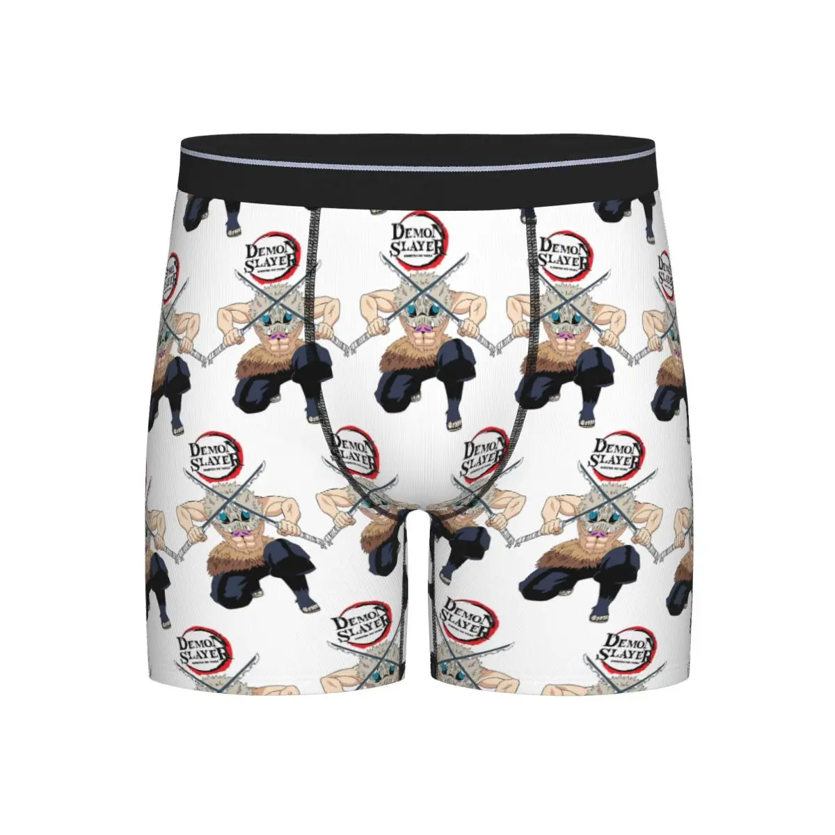 

Long Boxer Underpants Shorts Inosuke Anime Demon Slayer Panties Male Breathable Underwear for Homme Man Boyfriend Gifts