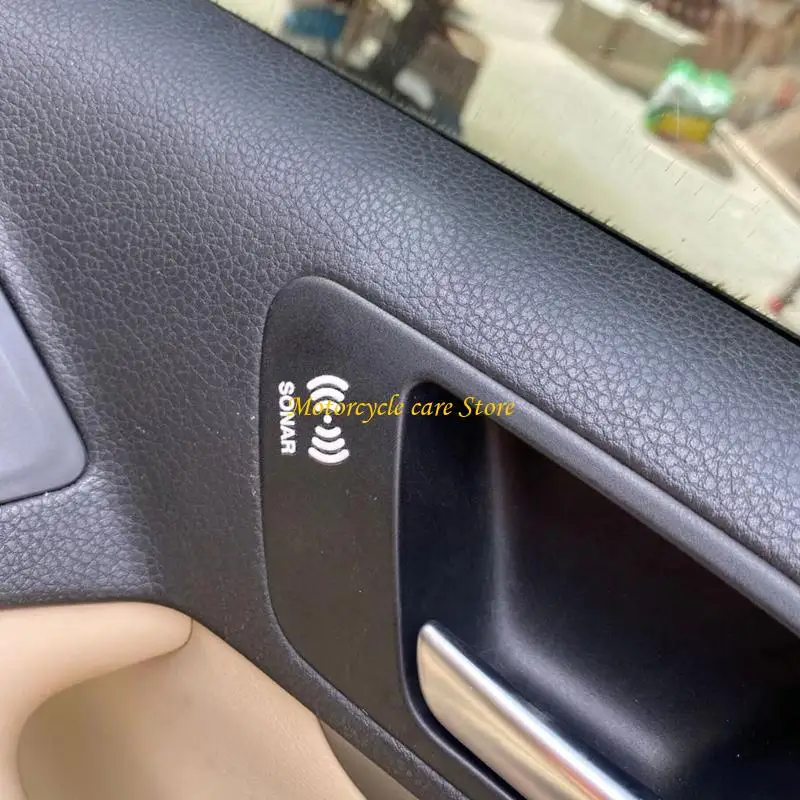 U75F Decorative Car Interior Labels Decals Suitable for Detail Oriented Enthusiasts Removable New and Car Show Event