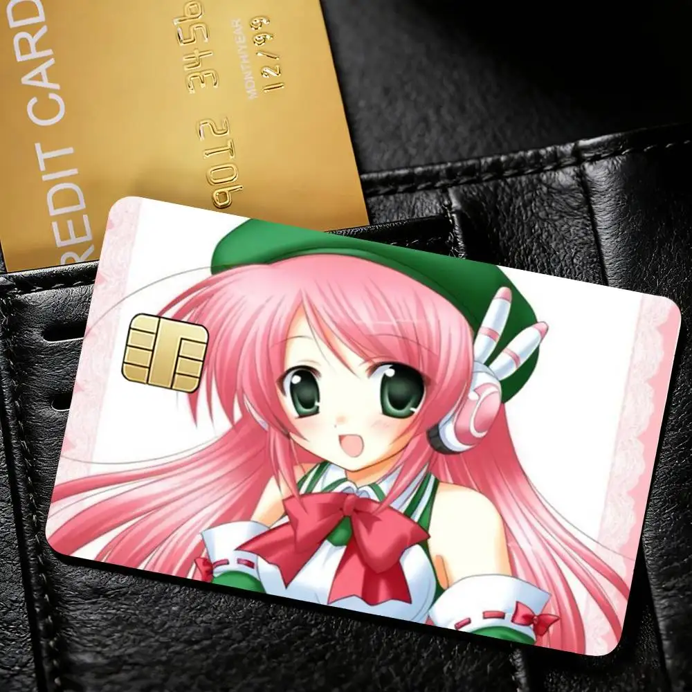 Momone Momo,Adachi Rei,Utane Uta Sticker Decoration Creative Bank Card Bus Metro Waterproof Sticker