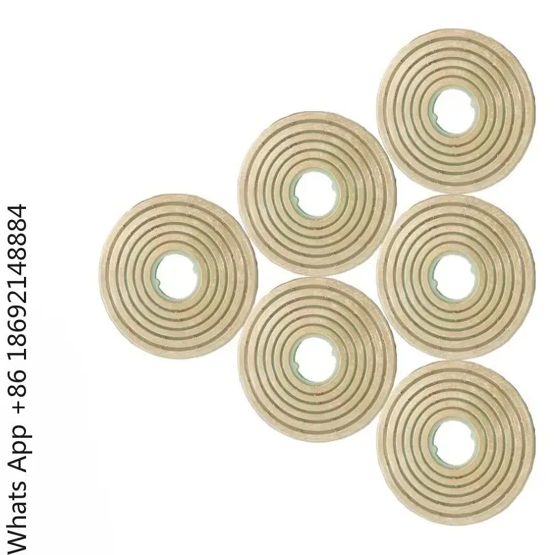 Ultra-thin Disc Conductive Slip Ring PCB Conductive Slip Ring, Split Flat Rotary, Gold Plated