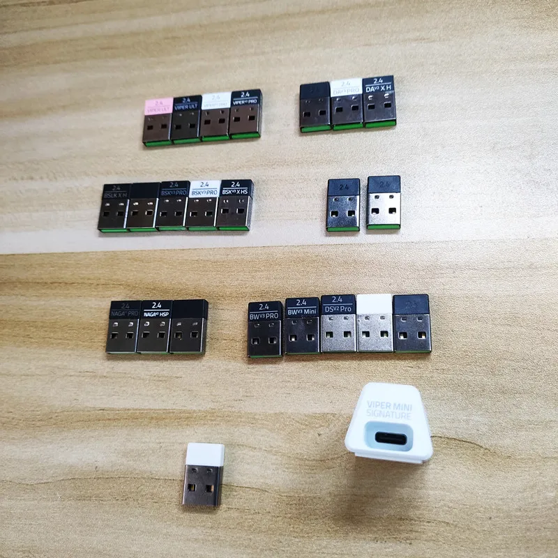Wireless Mouse Keyboard USB Dongle For Razer Basilisk,Viper V2 pro,NAGA , Orochi v2,Blackwidow V3 Mamba Viper Ultimate Receiver