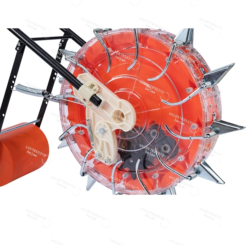 Agricultural Hand-Push Garden Roller Seeding Push Helper Manual Seeders Fertilizer Applicator