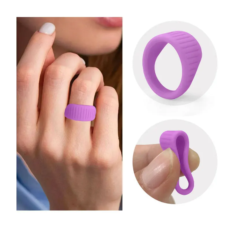 Silicone Ring Protector Fitness Sport Couple Finger Ring Stackable Arc Surface Anti-Scratch Universal Fashion Jewelry Accessory