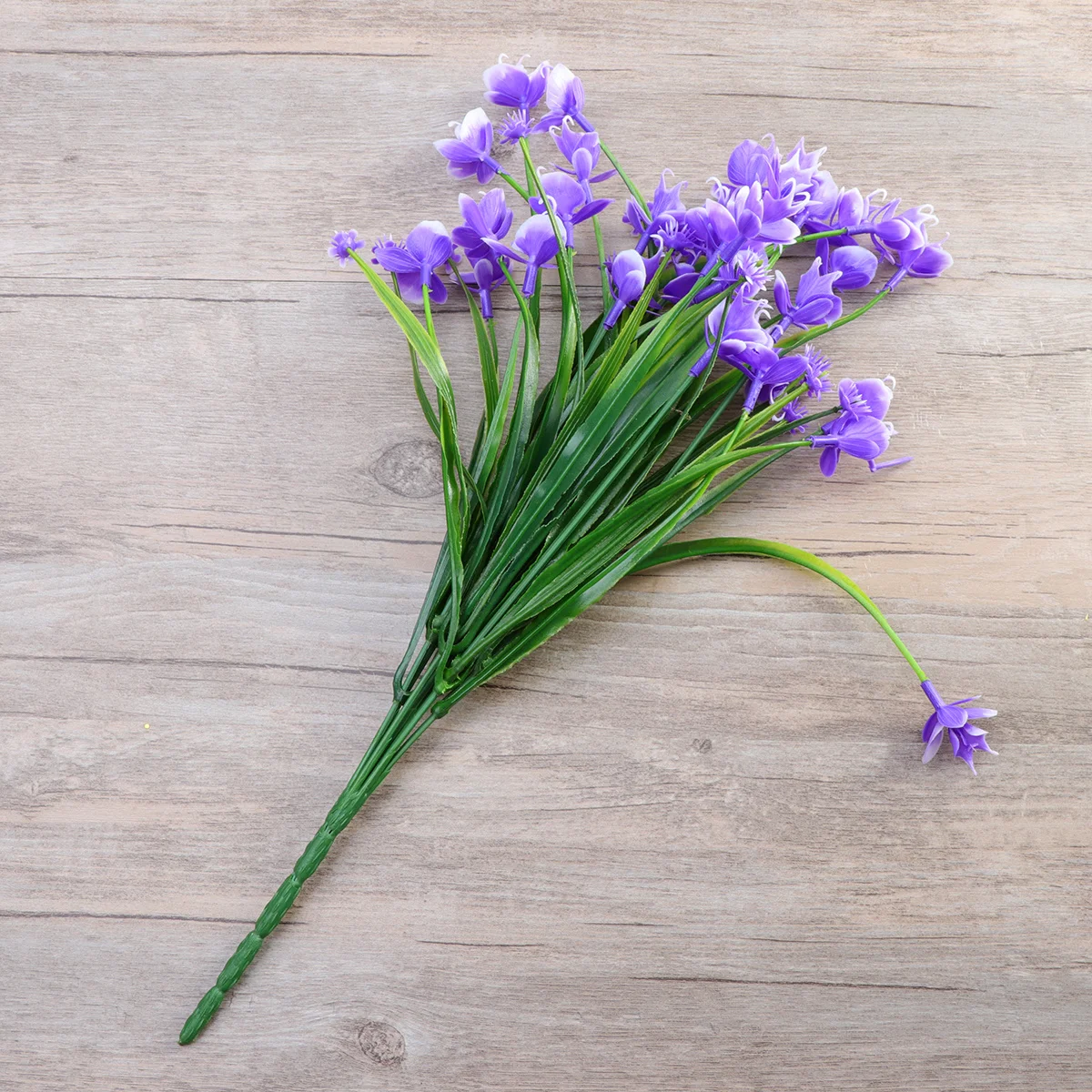 

4Pcs Artificial Phalaenopsis Purple Plastic Flowers Wedding Party Home Decor Faux Orchid Realistic Artificial Flower