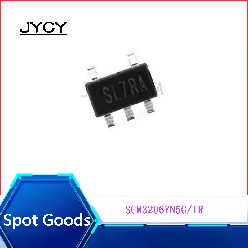 10PCS/lote SGM3206YN5G/TR NEW  silk screen SL7** SOT-23-5 DC-DC Power converter chip