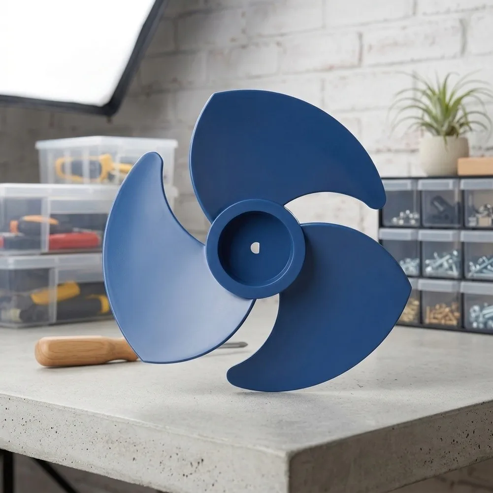 Replacement Floor Fan Impellers 3-Blade Design, Enhanced Air Circulation For Rotor Fans, Easy Install Energy Efficient
