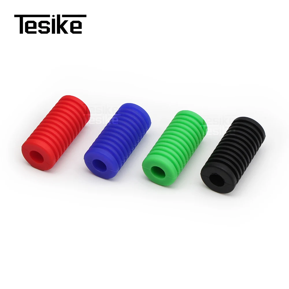 Rubber Cover For Motorcycle Gear Shift Shifter Lever Foot Pad Pedal Universal Pedal Kick Start Foot Pegs Pad Accessories Tools