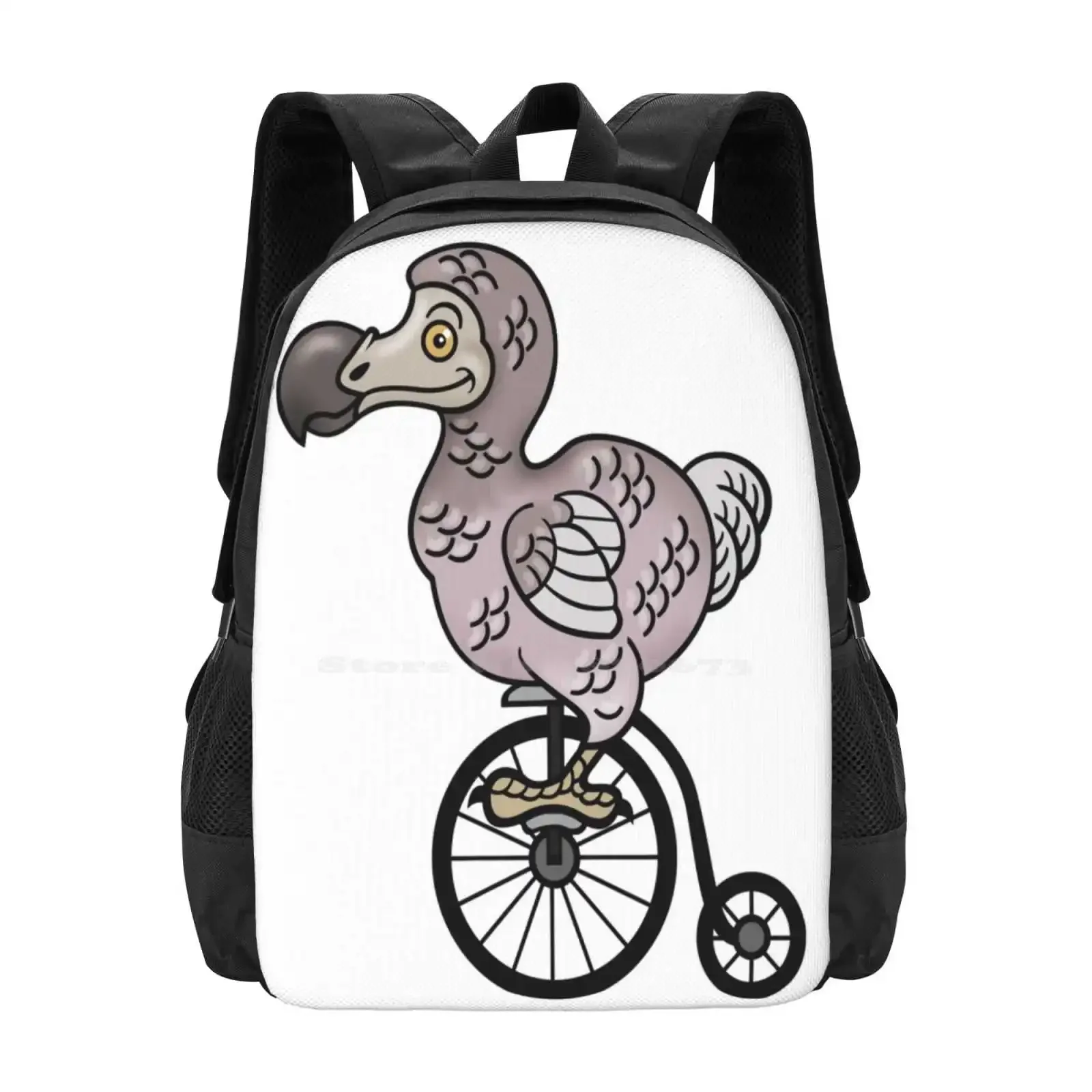

Vintage Dodo Hot Sale Backpack Fashion Bags Dodo Bird Vintage Bycicle