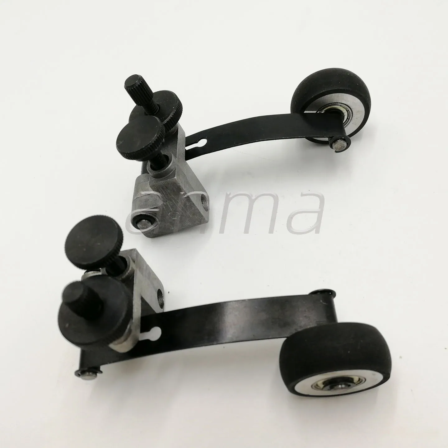 1 Pair Paper Pressing Wheel Installation Hole 8MM For Komori Printing Machine Accessories Rubber Wheel Assembly ﻿