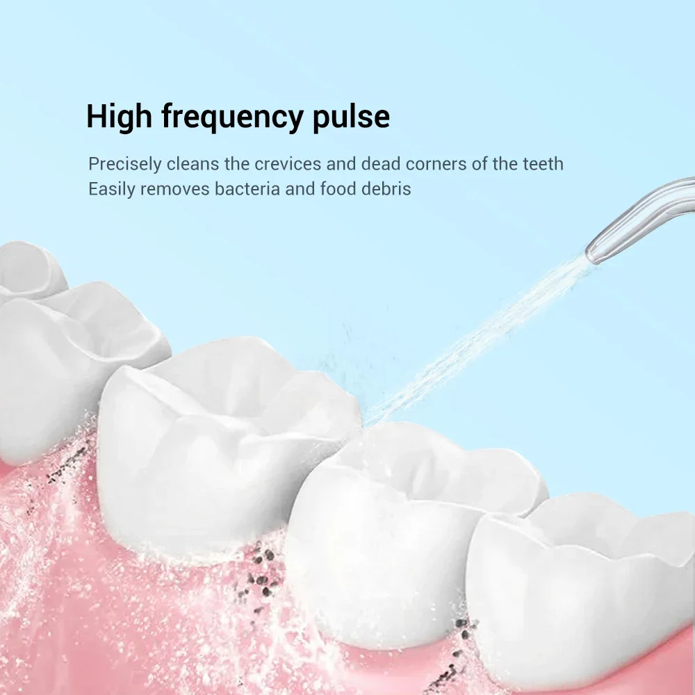 Oral Irrigator Water Flosser Machine for Teeth Cleaning - 6 Mode Dental Water Jet Floss Pick