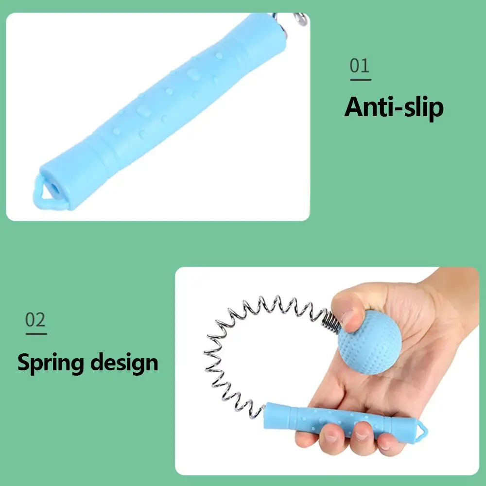 ลูกบอลนวดผ่อนคลายสุขภาพ แบบสปริงยืดหยุ่น สำหรับนวดตัว นวดกอล์ฟ นวดคลายกล้ามเนื้อ