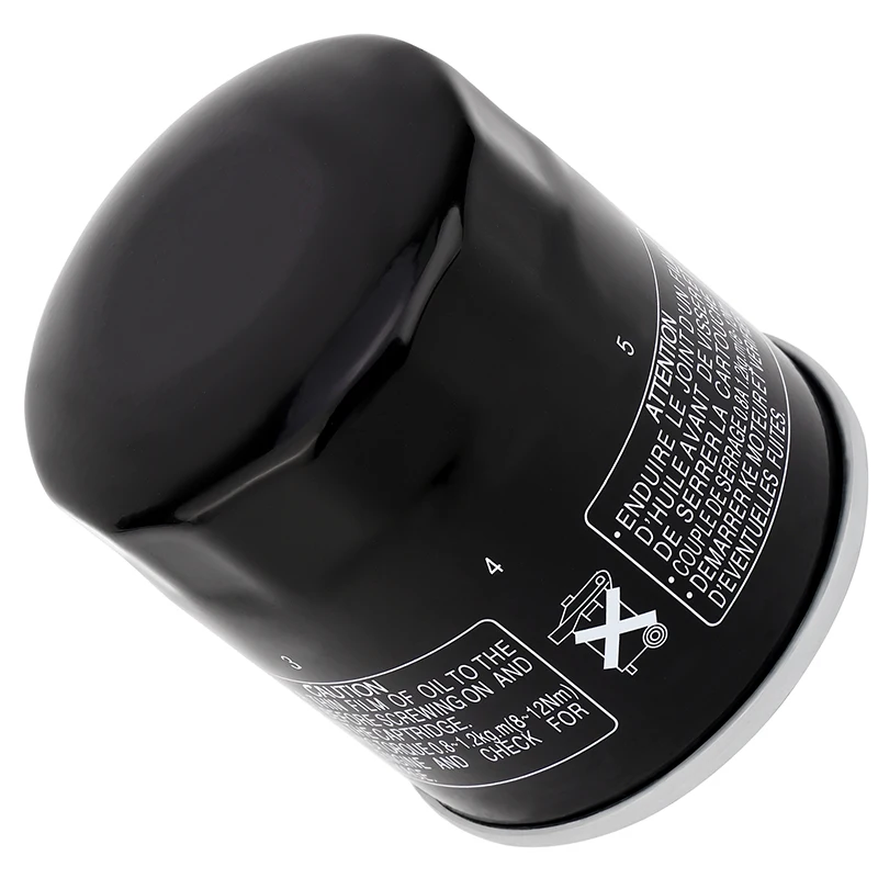 1/2/4pcs Motorcycle Oil Filter For KAWASAKI KLF400 KVF300 EN500 EN650 EX300 VN800 VN1500 VN1700 Z800 Z900 Z1000 ZX-10R ZX-14 5