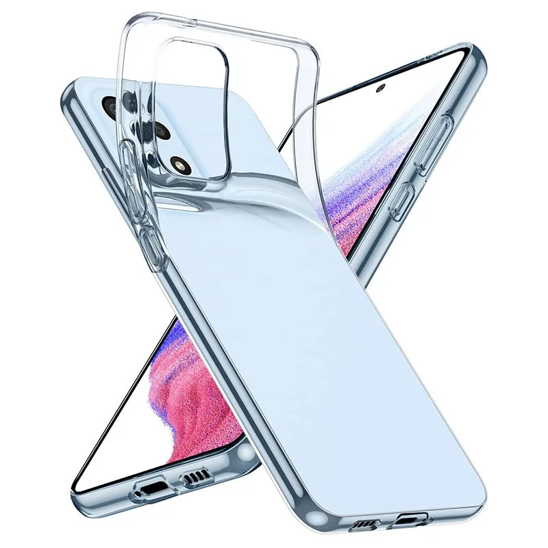 Ultra Thin Silicone Clear Soft Case Cover For Samsung Galaxy A73 A53 A33 A23 A13 A72 A52 A32 A22 A71 A51 A31 A21S A70 A50 Bumper