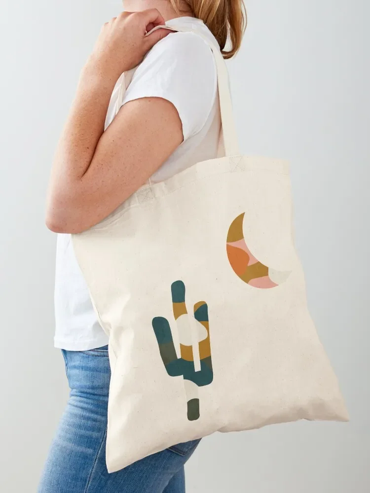 

lava lamp desert Tote Bag shopping bag personalized tote canvas shopping bag bags woman 2025