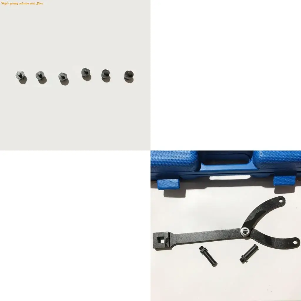 203F 15 Pieces Adjustable Fan Clutch Pully Holder Wrench Variable Pin Spanner Wrench