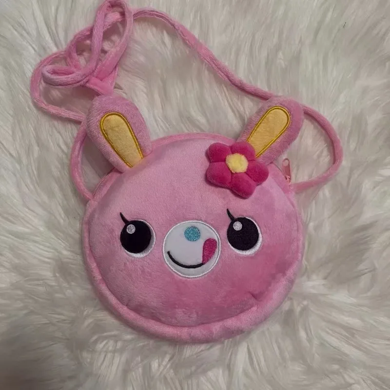 Rilakkuma Japanese beauty girl cute crossbody bag makeup bag collar wallet cute daughter clothing accessories pink - view 6