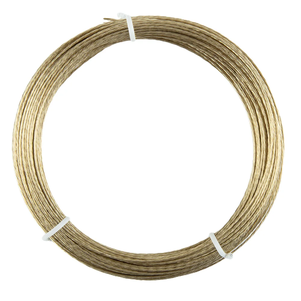 Wire Braiding Line Automotive Braided Cutting Glass Gold Roll Windscreen Windshield Thickness 0.8mm 22m Length