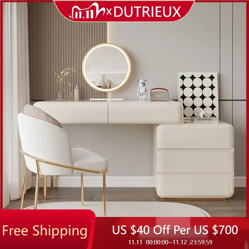 

Luxury Tool Chest Dressing Table Accessories Computer Desk Chair Vanity Table Makeup Comoda Pra Quarto Lounge Suite Furniture