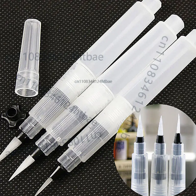 

3（S+L+M)/Set Water Brush Ink Watercolor Calligraphy Painting Pilot Sakura Pen #N