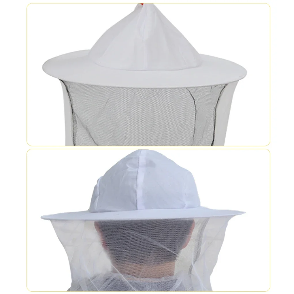 2pack/lot Beekeeping Hat With Fabric Mesh Bees At Bay With Style High Definition Veil High-quality Fabric Multi-purpose