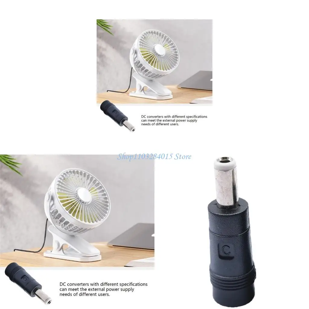 Adaptador carga portátil R6FF DC5.5x2.1 mm a DC5.5x2.5 mm Convertidor carga