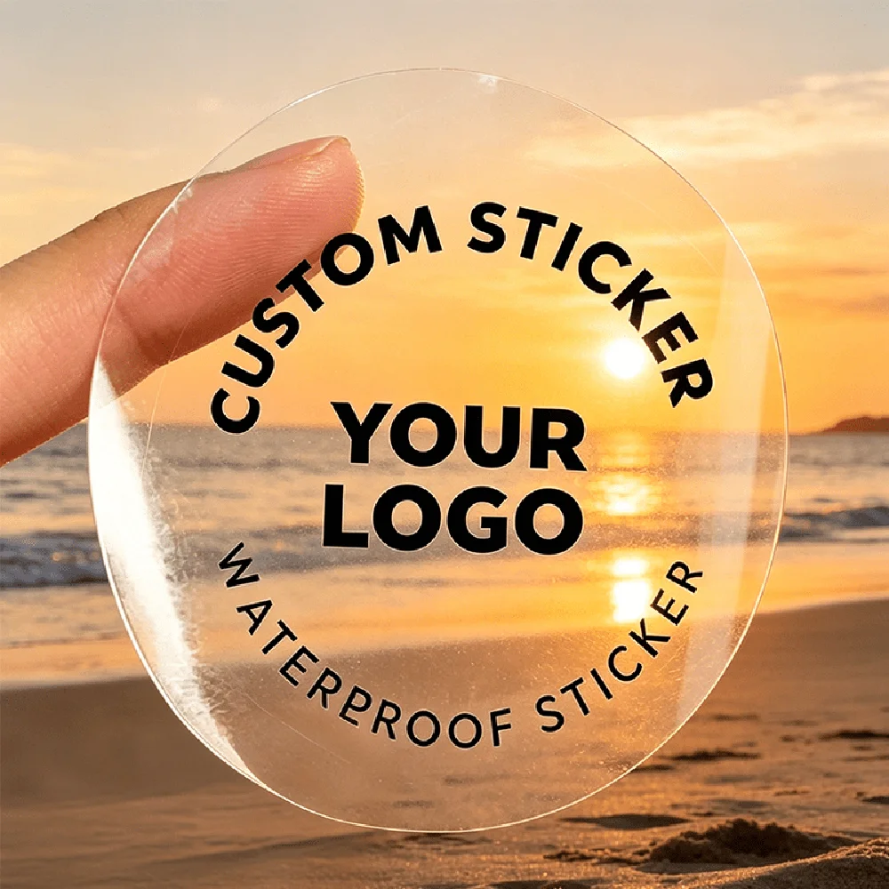 4cm Customized Stickers for Weddings, Birthdays, Baptisms - Personalized Event Decor, Durable Waterproof Vinyl, Bulk Party Suppl
