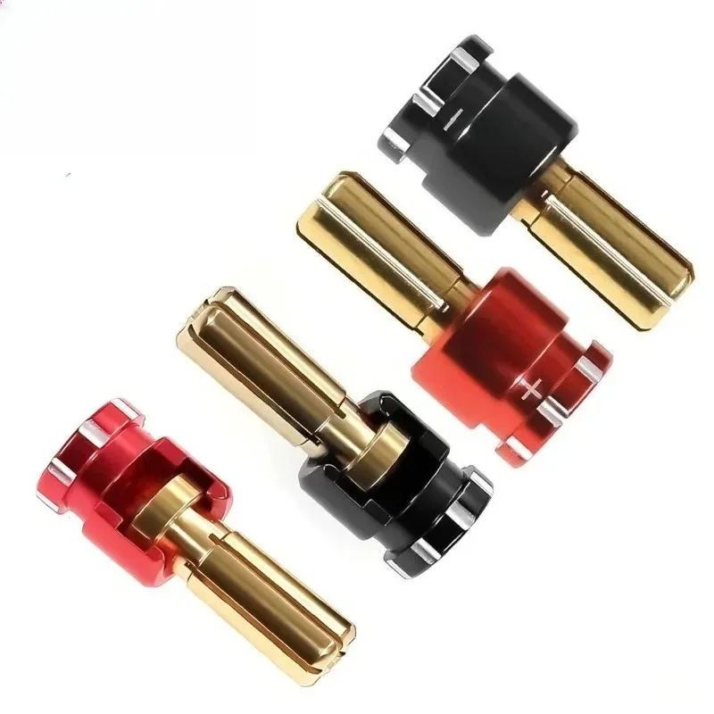 90 Degree Angle Banana Plug Adapter R90 For Gens Ace Battery Connector Upgrade RS Transformer On Road Climbing RC Model Car