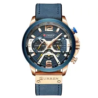 Fashion Business Men's Watch Three Eyes Six Pins Multifunctional Calendar Waterproof Chronograph Quartz Watch Automatic Watch